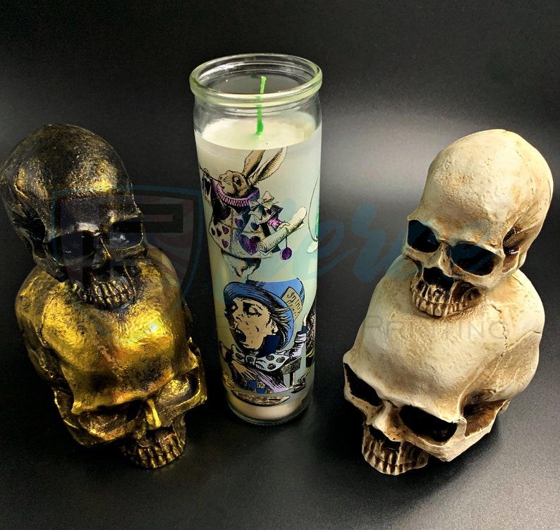 Gothic Decor Gothic kitchen Witch kitchen Halloween decor Spooky Decor Alice in Wonderland Candle Candle Wiccan kitchen
