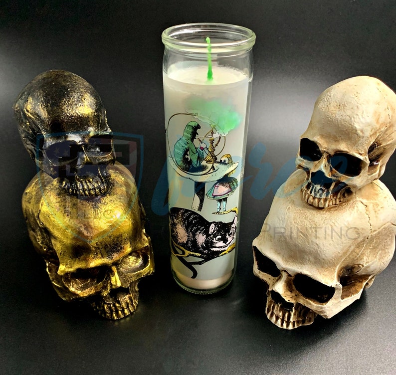 Gothic Decor Gothic kitchen Witch kitchen Halloween decor Spooky Decor Alice in Wonderland Candle Candle Wiccan kitchen