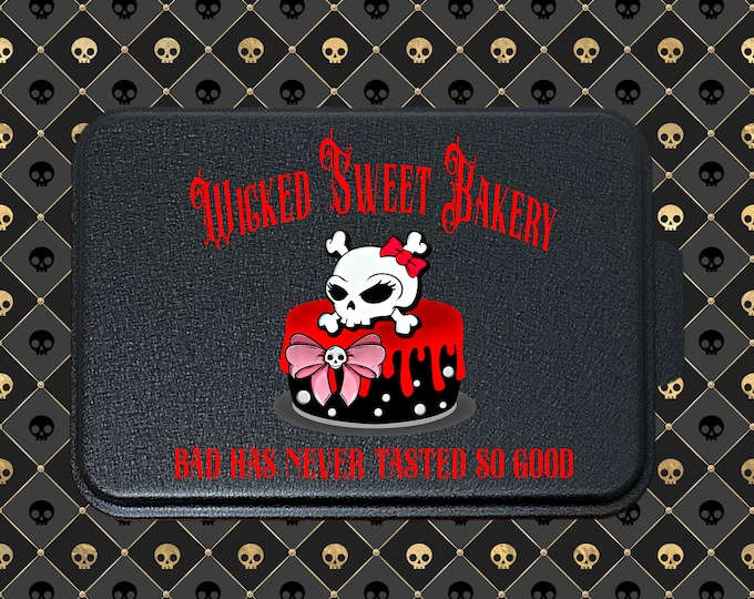 Wicked Sweet Bakery Cake Pan, Gothic Bakeware, Gothic Kitchen,9x13 Cake Pan, Baking Pan, Novelty Cake Pan