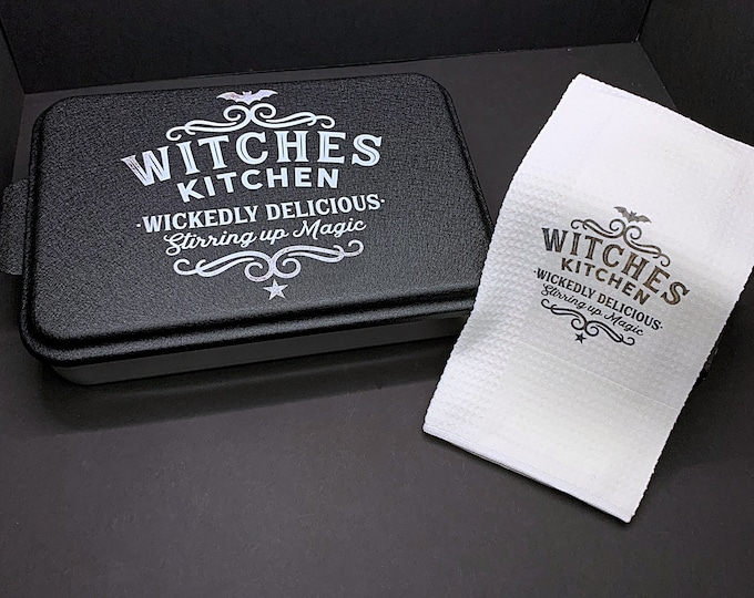 Witches Kitchen Cake Pan, Gothic Bakeware, Wiccan Kitchen, Witch Kitchen, Gothic Home Decor, 9x13 Cake Pan, Baking Pan