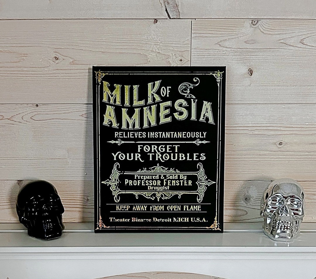 Vintage Apothecary Sign Elixer Advertisement Sign Milk of - Etsy