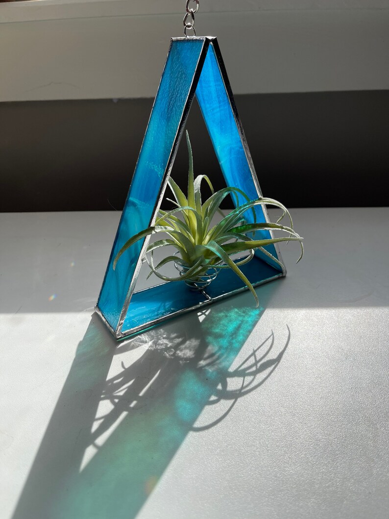 Stained Glass Air Plant Holder Etsy