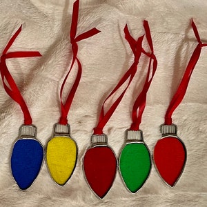 Stained Glass Christmas Lights