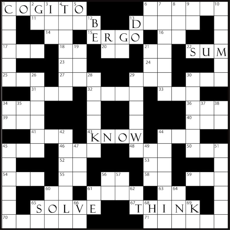 Crossword Puzzle Eyeglass Cleaning Cloth Etsy