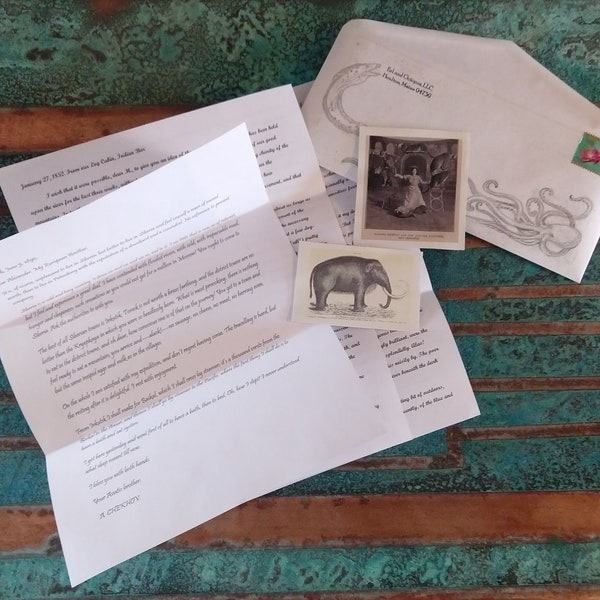 Mostly Dead Letters subscription correspondence club