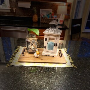 Rustic farmhouse tray