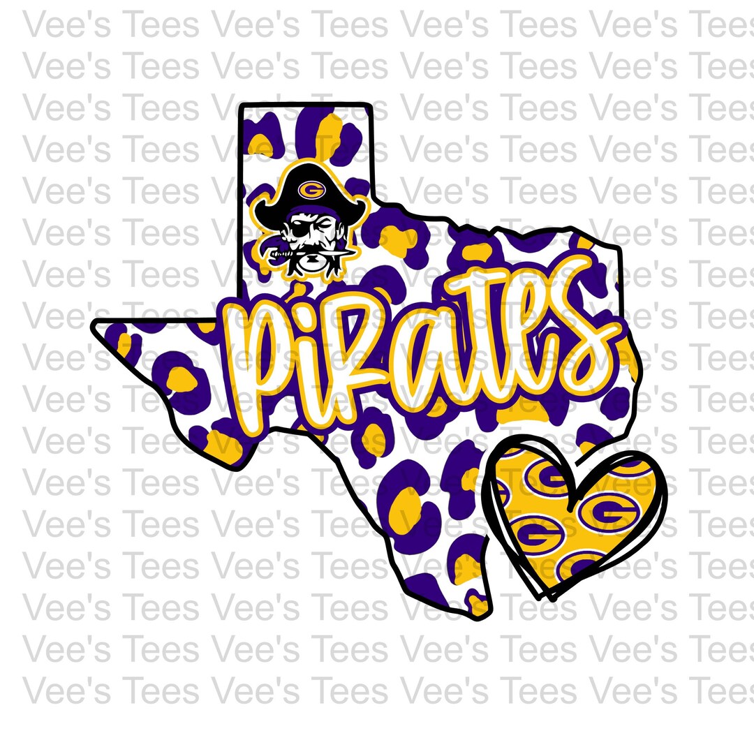Granbury Pirates PNG Etsy