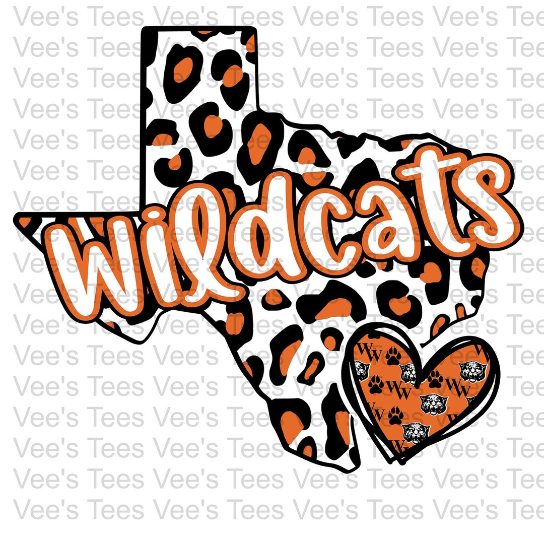 Wink Wildcats TX PNG Etsy