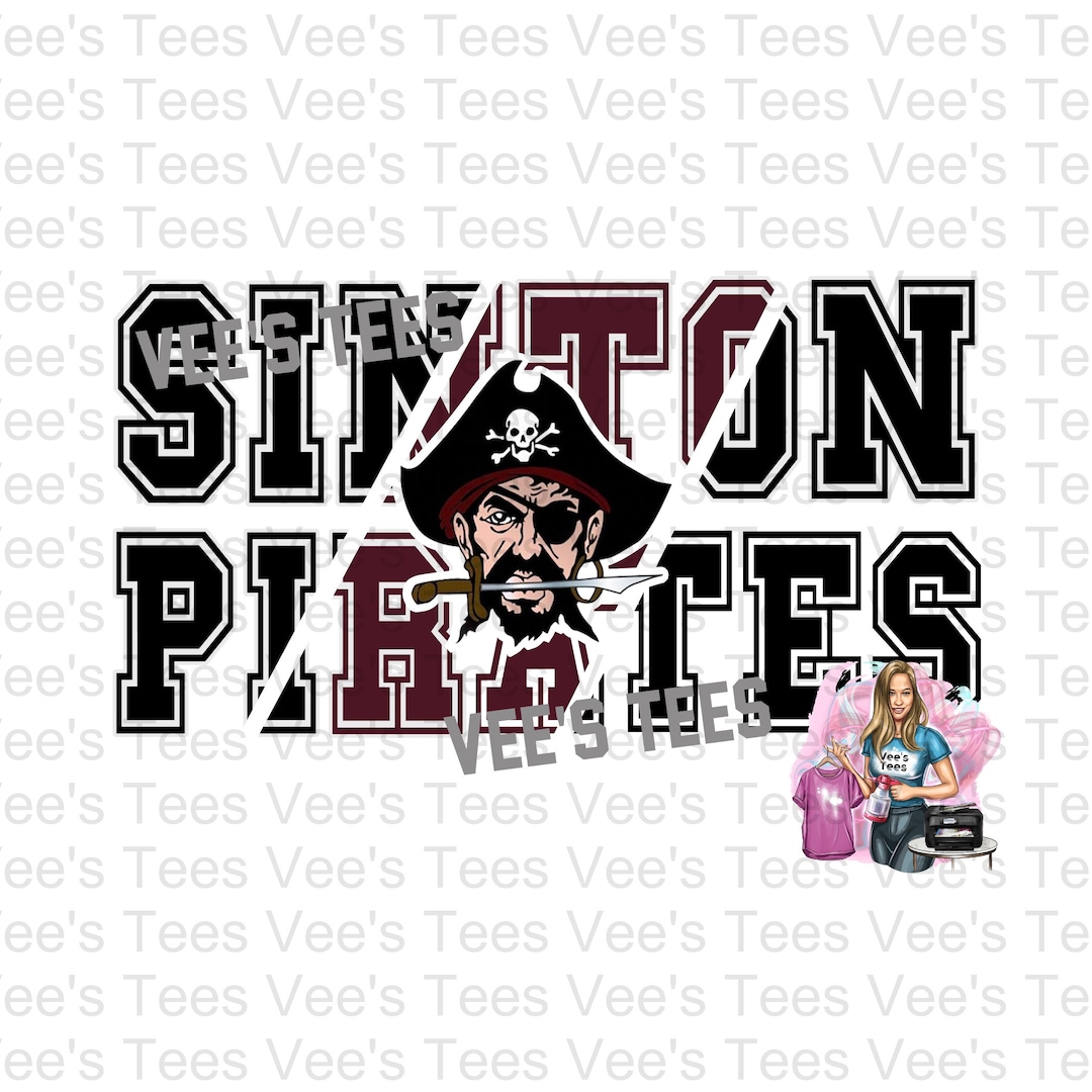 Sinton Pirates PNG Etsy