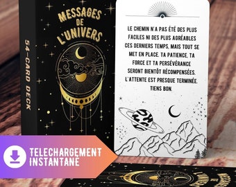 Messages de l'Univers Oracle - Guidance en Francais (Téléchargement Instantané)