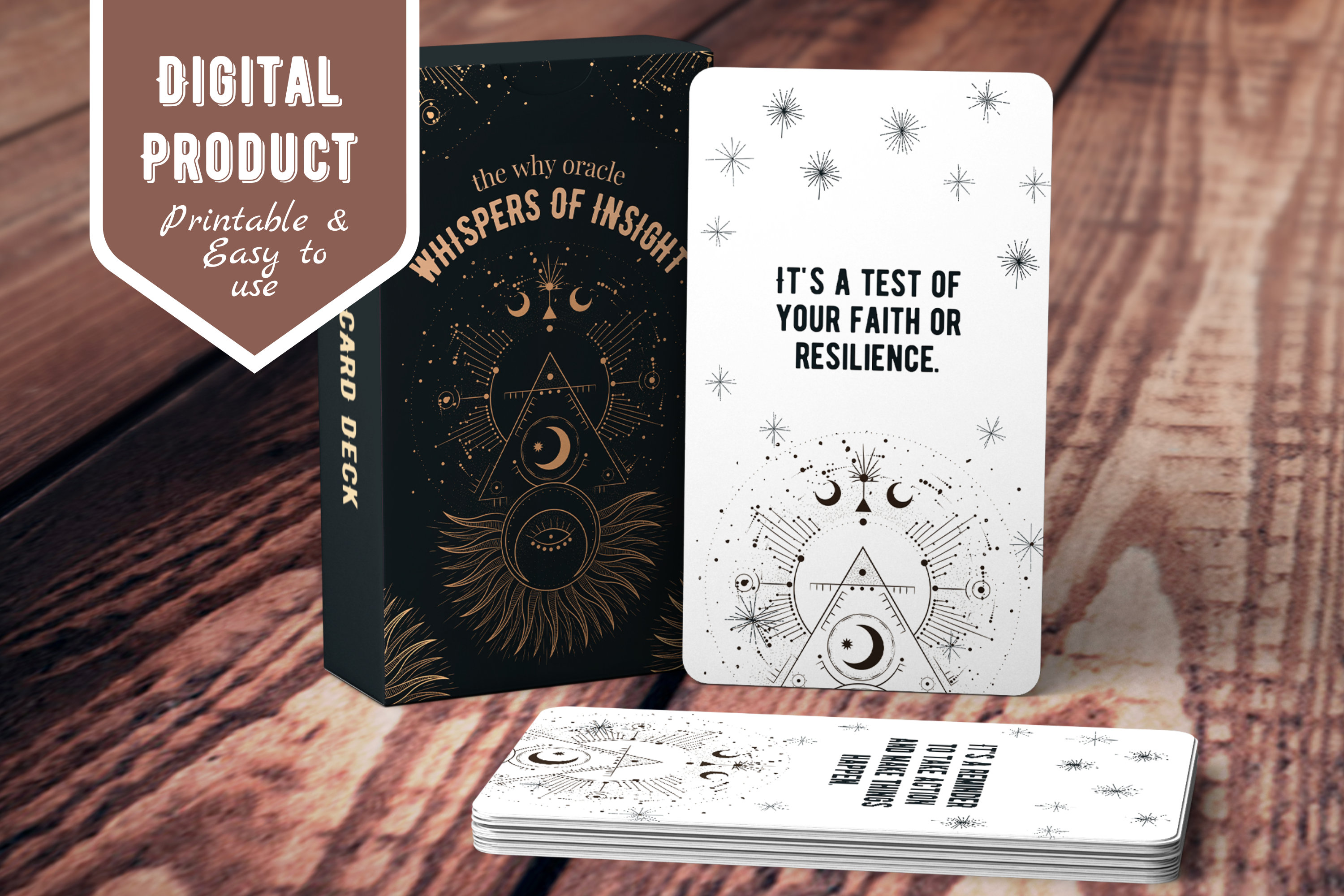 Whispers of Insight Oracle Deck: 54 Inspirational Answers (instant