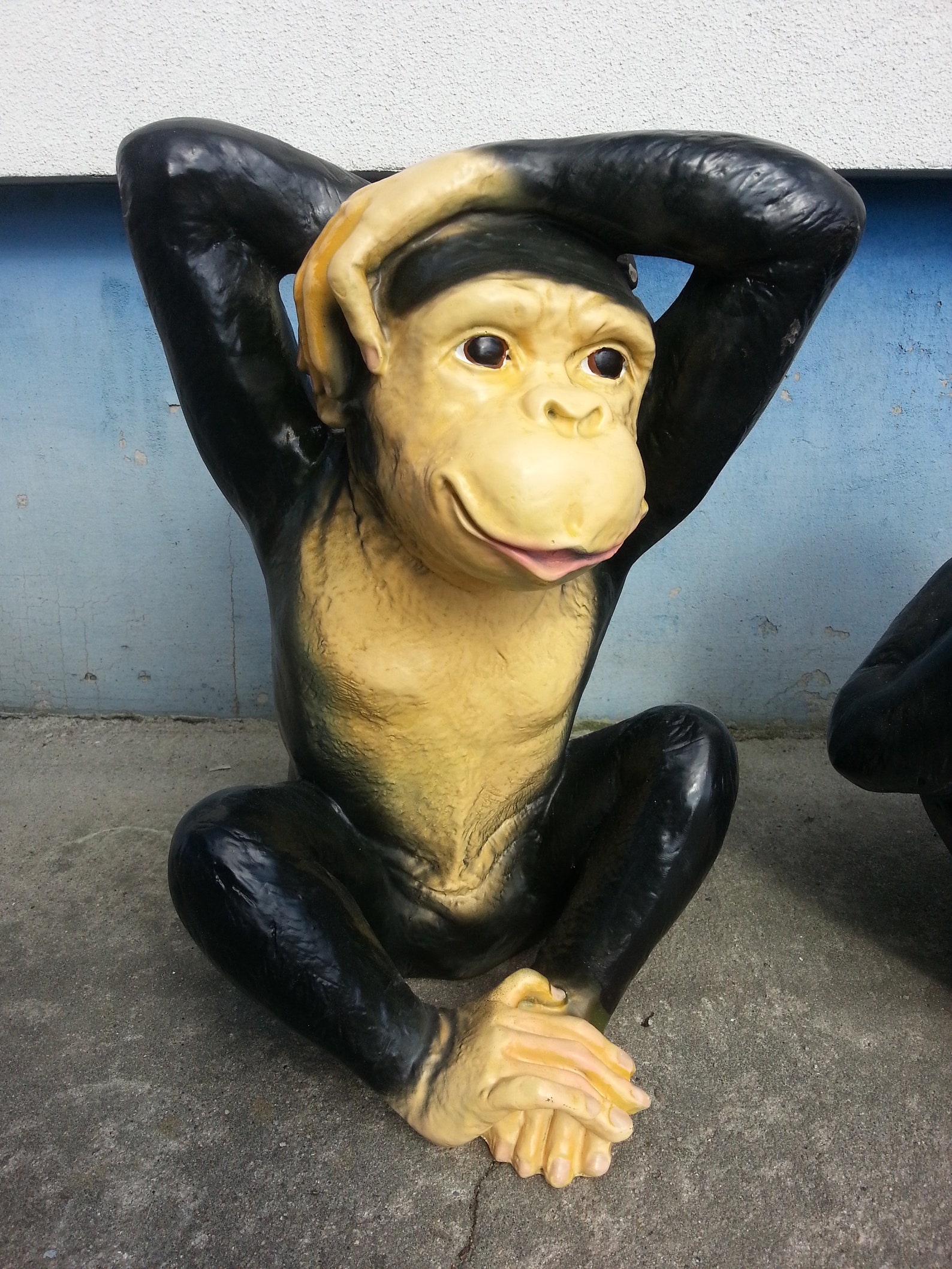 3 wise monkeys garden ornaments