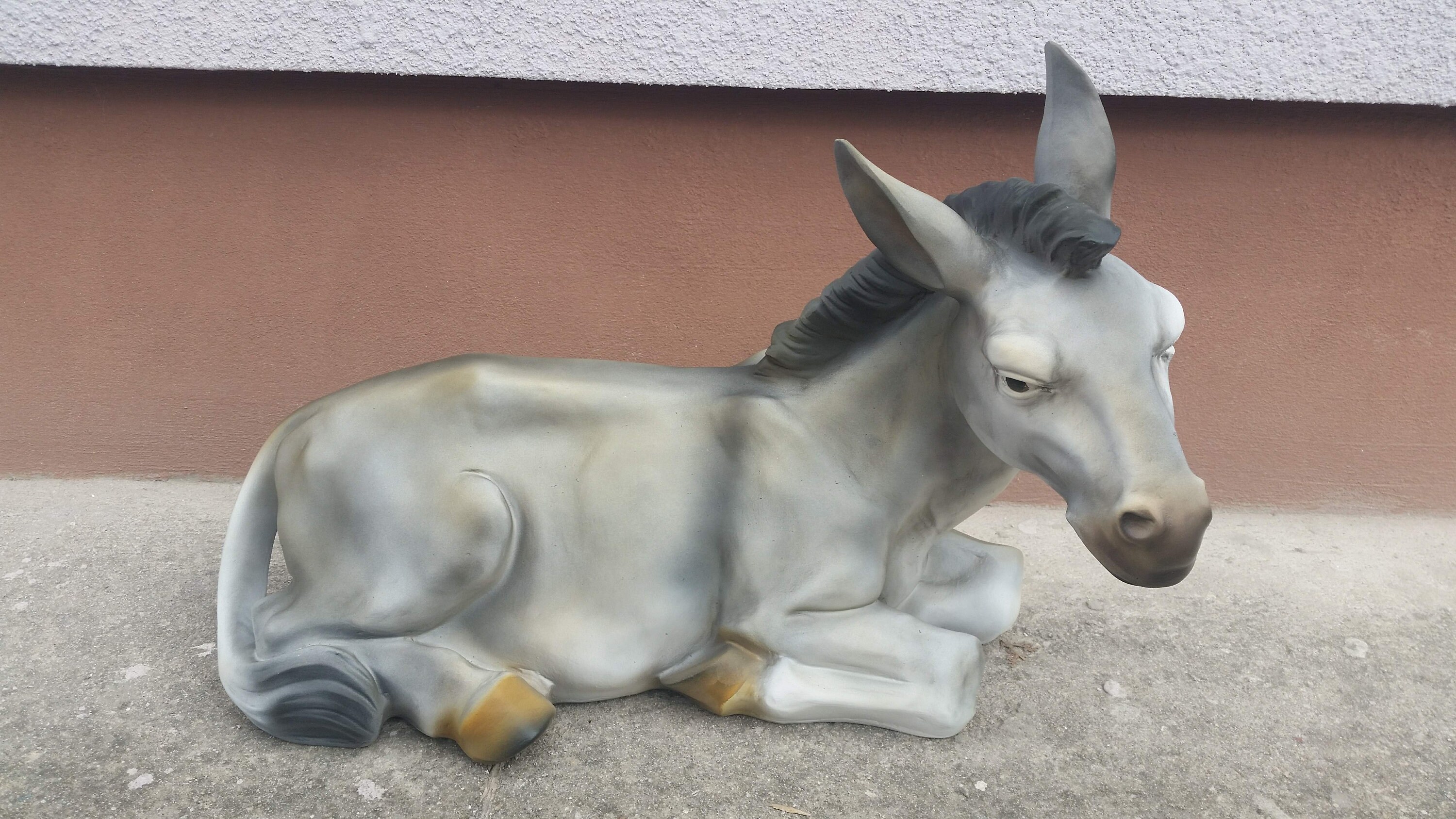 Grey Donkey Donkey Resin Sculpture High Quality Resin Etsy