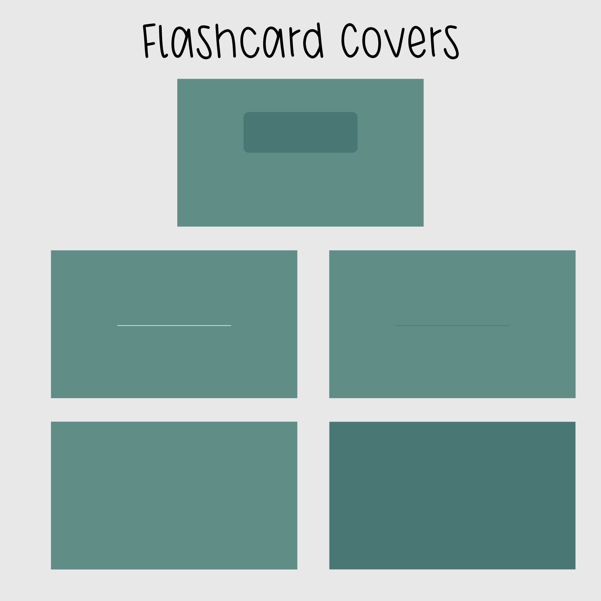 Goodnotes Flashcard Template Digital Index Cards College Student Must