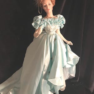 RARE Franklin Mint-Night at the Opera Gibson Girl Porcelain Doll-PRICE DROP