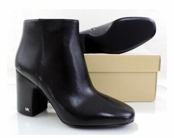 elaine leather bootie