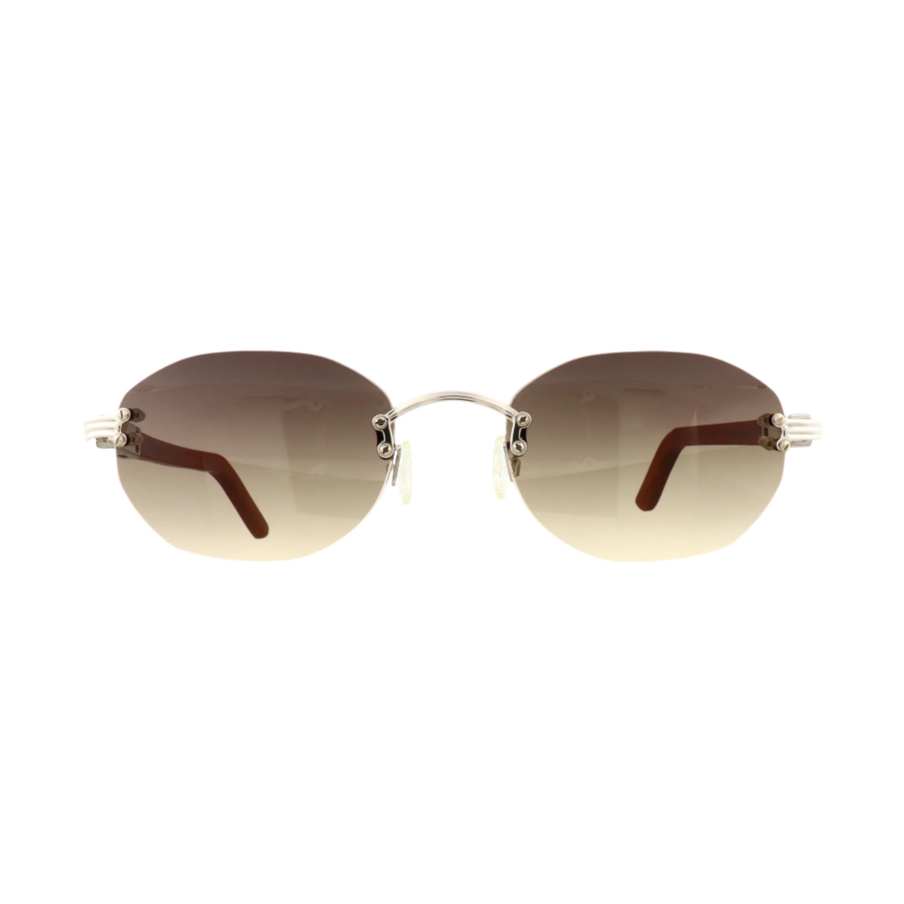 Porta Romana Light Tan Sunglasses Porta Romana Sunglasses - Etsy main image 3