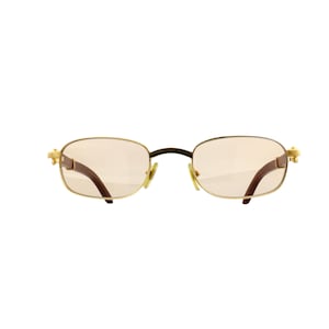 Must de Cartier sunglasses model Camarat gold size 51