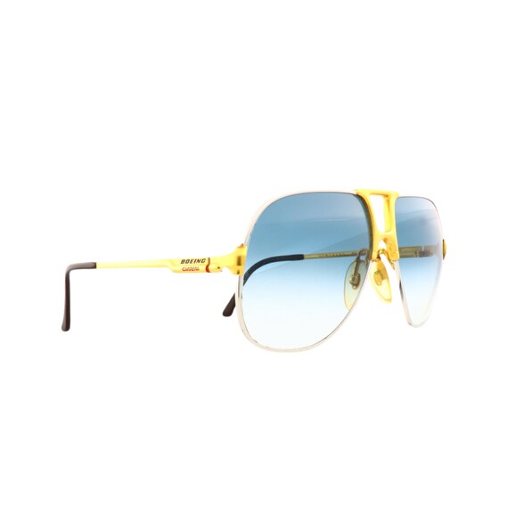 Boeing Carrera Sunglasses Model 5700 (gold and Silver) - Etsy display picture 3