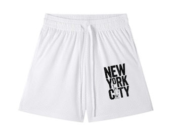 Mesh Drawstring Shorts
