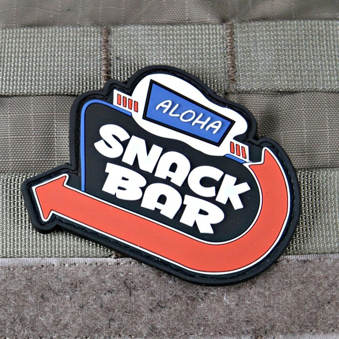 Tactical Outfitters Aloha SnackBar PVC Moral patch - Etsy Österreich
