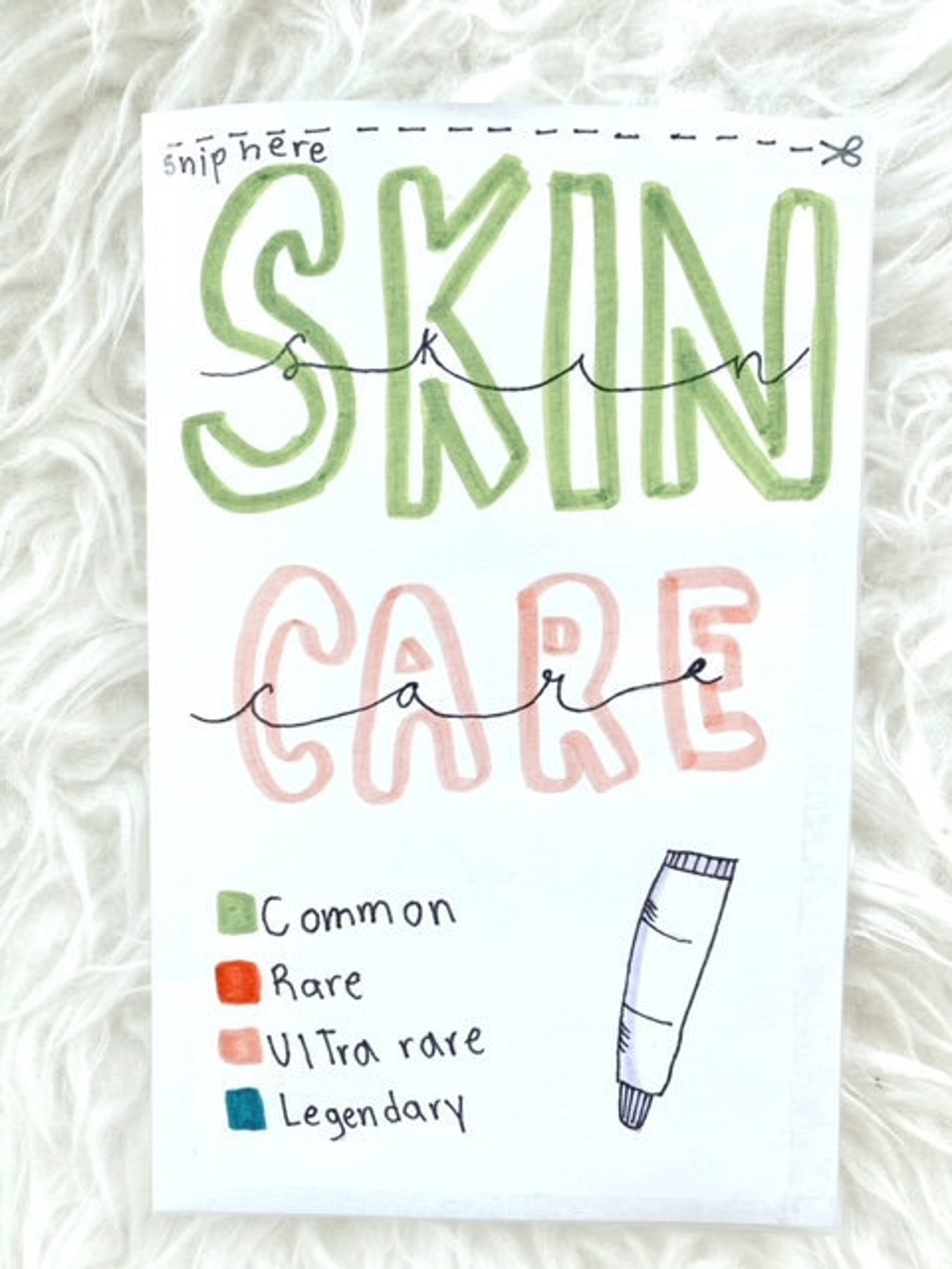 Skin Care Blindbag Etsy