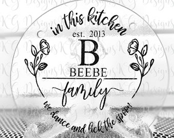 Personalized Cutting Board