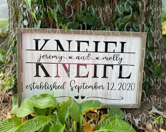 Personalized Name Sign