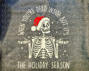 When you’re dead inside but it’s the holidays!