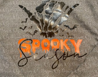 Spooky Season Shirt, Halloween Sweatshirt, Spooky Vibes, Skeleton Halloween