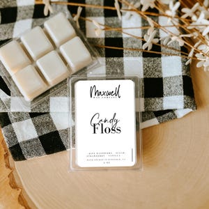 Candy Floss | Cotton Candy Wax Melt | Wax Tart | Home Fragrance | Handmade Wax Melt | Soy Paraffin Wax