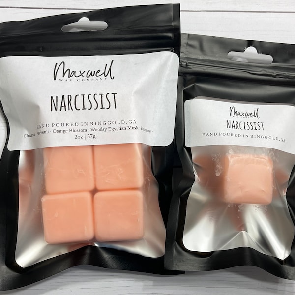 Narcissist Wax Melt | Wax Tart | Home Fragrance | Handmade Wax Melt | Soy Paraffin Wax