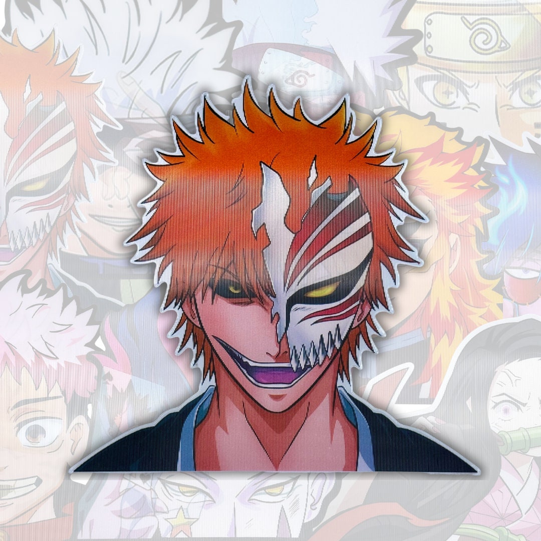 Bleach Anime Series Ichigo Kurosaki Characters Themed ID Holder Lanyard