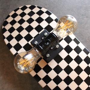 Skateboard Lamp Checkerboard image 8