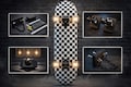 Skateboard Lamp Kit DIY | Wall Mount + Dimmer Switch Light (Deck Not Included) Skater Gift