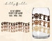 Coffee Smile Libbey Glass Can Wrap - Happy Face - Digital Download SVG Files For Cricut - Coffee Wrap Template - 16oz Libbey Can Template 