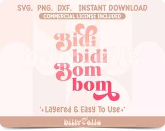 Selena Bidi Bidi Bom Bom - Latina SVG - Latino Culture Sticker Bundle - Svg File for Cricut - Mexican Song Cumbia PNG