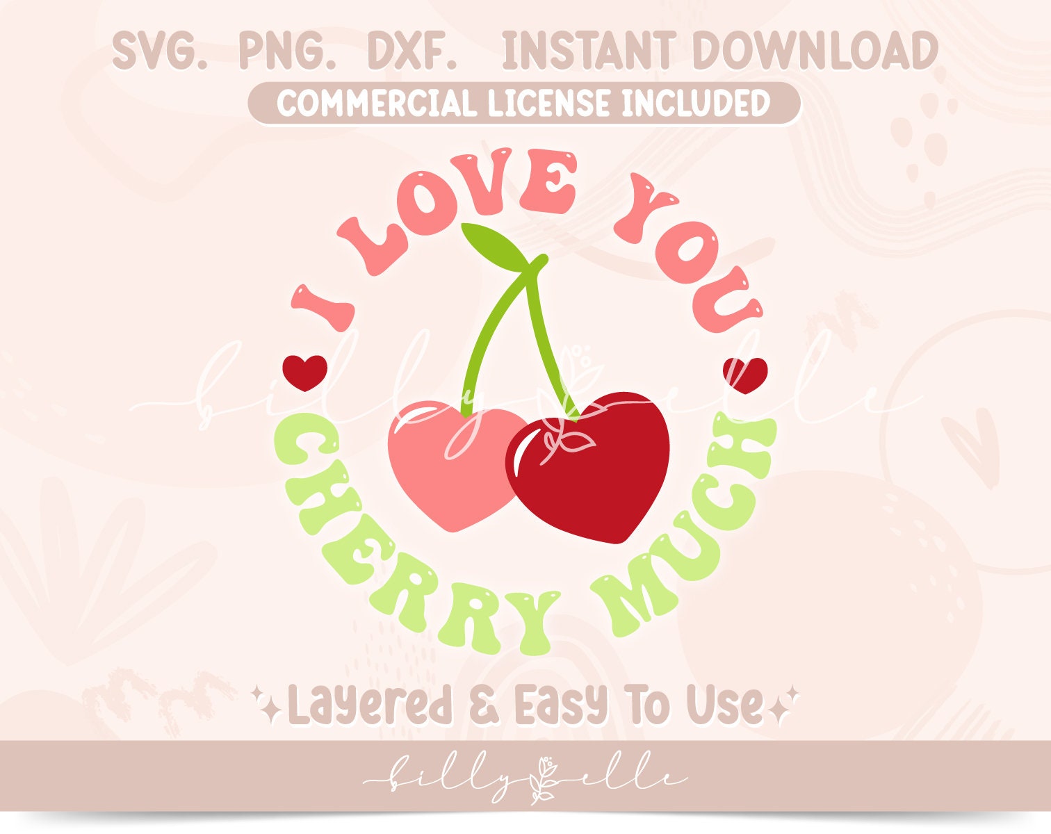 You Etsy Much Love - Cherry