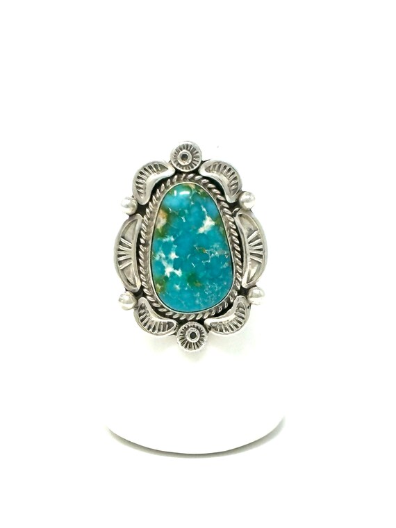 Navajo Sonora Gold Turquoise Vintage