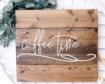 Coffee Time Svg Etsy