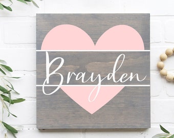 Valentine Heart Name SVG: Monogram Cut File (Digital Download)