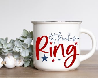 Let Freedom Ring SVG: Patriotic 4th of July Cut File (Digital Download)