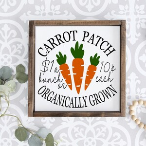 Signe de patch carotte de Pâques en téléchargement numérique coupe fichier svg, dxf, eps, png et pdf. Motifs cricut printaniers