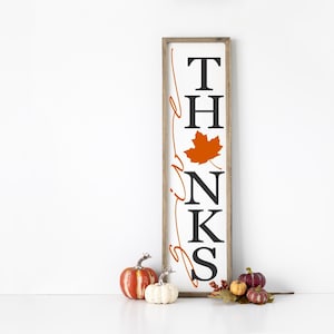 Give Thanks Porch Sign svg,  Give Thanks SVG, Porch Sign SVG, Fall Porch Sign SVG, Fall svg, Thanksgiving svg