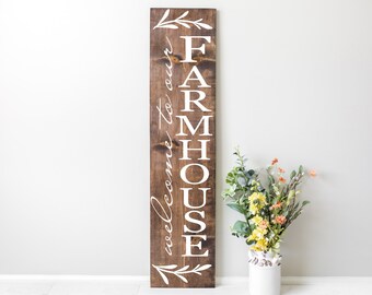 Welcome To Our Farmhouse SVG, Welcome Porch Sign SVG, Farmhouse Sign Svg, Rustic Sign Svg, Porch Sign Svg, Wood Sign Svg