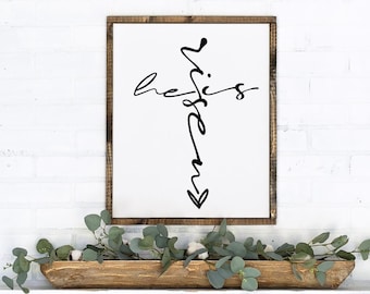 He Is Risen Cross SVG: Christian Easter Cricut Design (Digital Download)