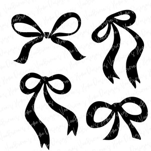 Fiocco di nastro in formato SVG, fiocco floreale in formato SVG, papillon in formato SVG, clipart di fiocco, fiocco di nastro png, Cheer Bow in formato SVG