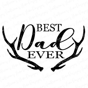 Beste vader ooit vaders dag gesneden bestand, formaten SVG DXF EPS PNG en PDF