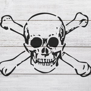 Skull Cross svg, Halloween cut files, Boy rooms Decor, Skull svg