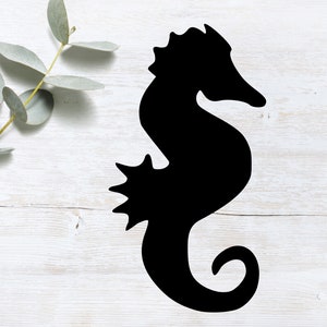 Formatos de arquivo Seahorse Cut svg dxf eps pdf e png